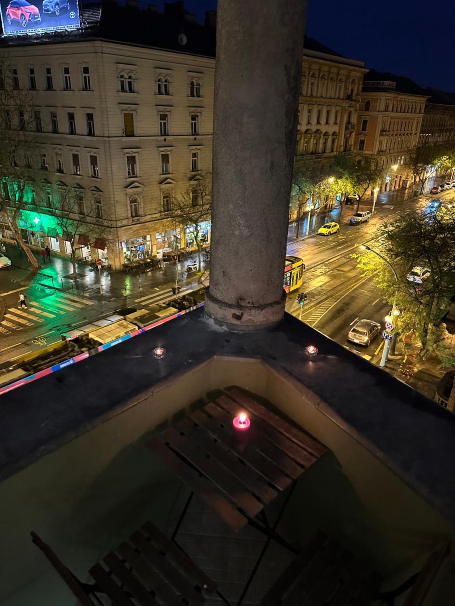 Saffron Apartment City Center Panorama Balcony Будапеща Екстериор снимка
